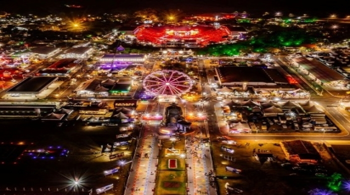 Complexo de 2 milhões de metros quadrados, Parque do Peão se transforma em uma verdadeira cidade no mês de agosto para receber turistas de todo o canto do país (Alisson Demetrio)